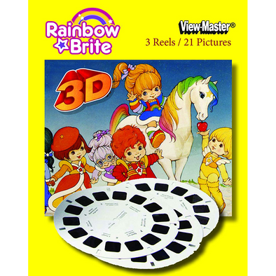 Rainbow Brite - View-Master 3 reel set - vintage