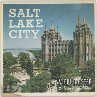 Salt Lake City - View-Master 3 Reel Packet - 1960's view - vintage - (BARG-A348-S5)