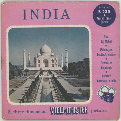 India - View-Master 3 Reel Packet - 1950's view - vintage - (BARG-B235-S4)