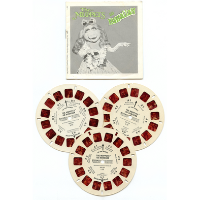 Muppets go Hawaiian - View-Master 3 Reels Only - vintage - (PNJ-L25-G)