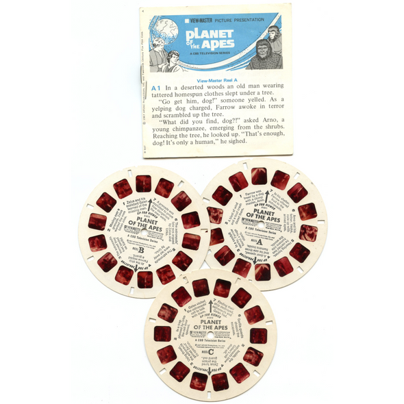 Planet of the Apes - View-Master 3 Reels Only - vintage - (PNJ-B507-G)
