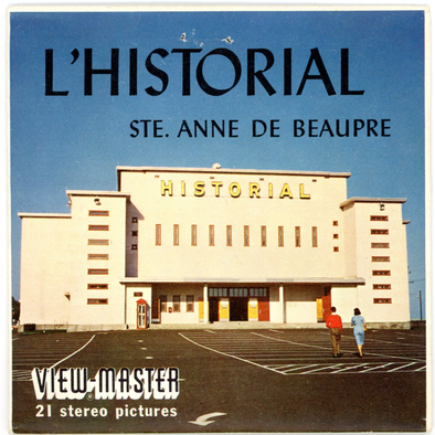 L'Historial - Ste Anne De Beaupre - A060 - Vintage Classic View-Master 3 Reel Packet - 1960s Views