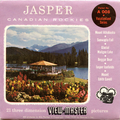 View-Master - Canada -  Jasper Canadian Rockies
