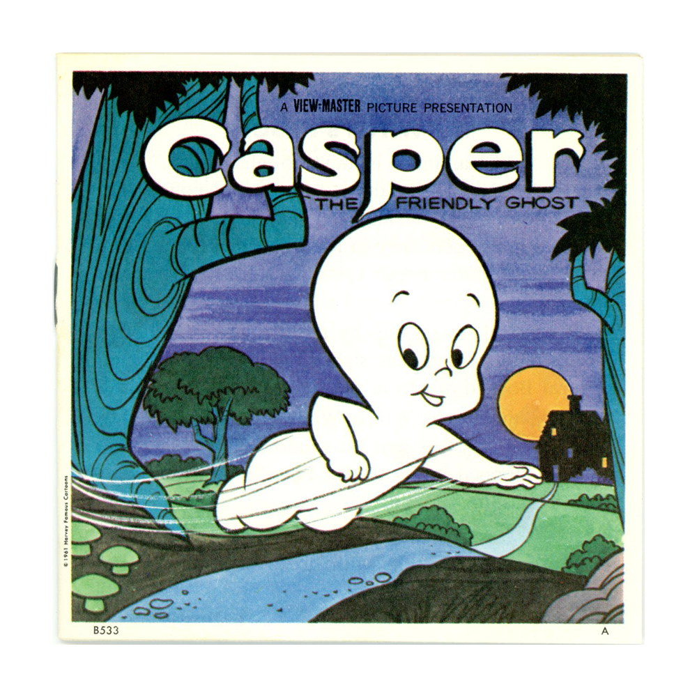 ViewMaster - Casper - B533 - Vintage - 3 Reel Packet - 1960s views