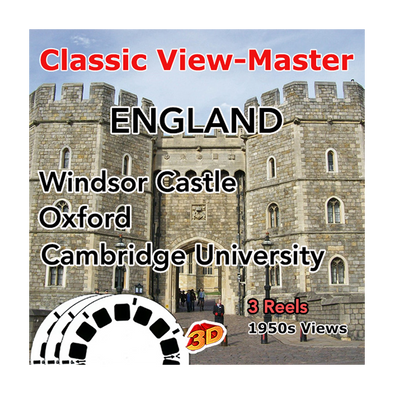 ENGLAND - Vintage Classic View-Master - 1950s views