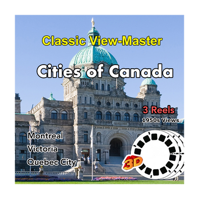 Cities of Canada - Vintage Classic View-Master - 1950s views