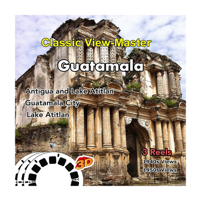 Guatemala  - Vintage Classic View-Master - 1950s views