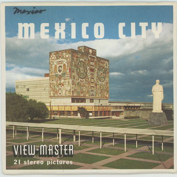 Mexico City - View-Master 3 Reel Packet - 1960s views - vintage - (ECO-B002-S5)