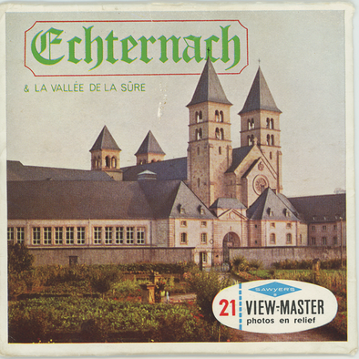Echternach,  Luxembourg - View-Master 3 Reel Packet - 1960s views - vintage - (C380-S6F)