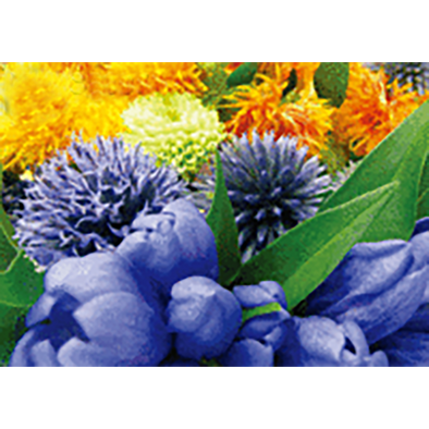 Flowers - 3D Lenticular Postcard Greeting Card
