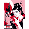 Juan Carlos Espejo - Audrey Hepburn - 3D Lenticular Postcard Greeting Card