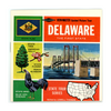 ViewMaster - Delaware - Map Series - A770 - Vintage Classic - 3 Reel Packet - 1960s Views