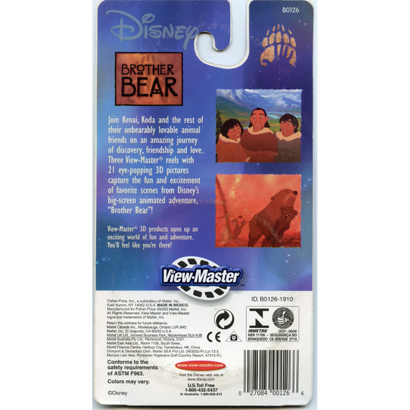 Brother Bear - View Master 3 Reel Set