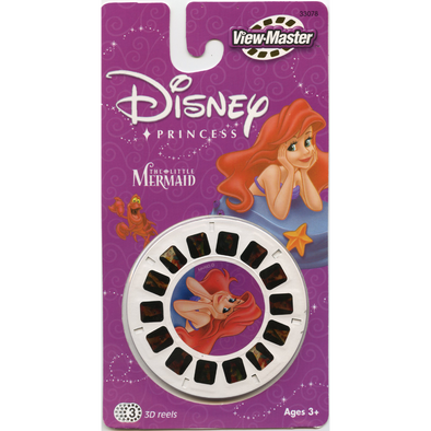 Little Mermaid - ViewMaster  3 Reel on Card