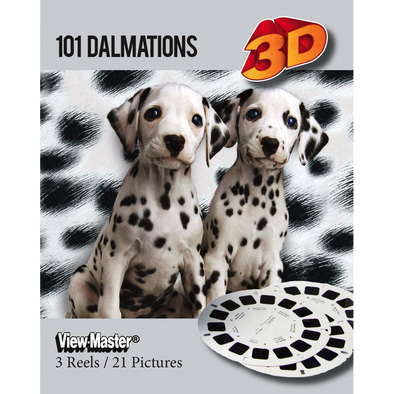 101 Dalmatians - Scenes from the Movie - View Master  3 Reel Set