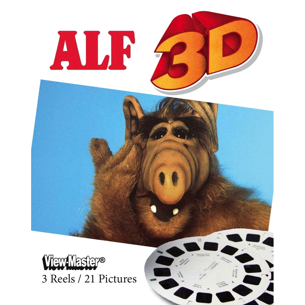 [超希少] 新品 ALF View Master アルフ3Dヴィンテージ レトロ Alf - TV Show - View Master - 3 Reel Set – worldwideslides