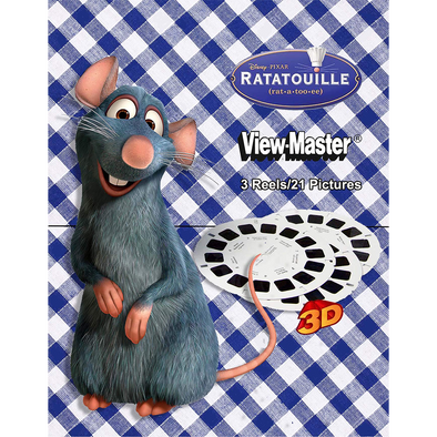 Ratatouille - 3D images from the movie - View Master - 3 Reel Set