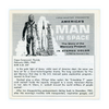 ViewMaster America's - Man in Space - B657 - Vintage Classic - 3 Reel Packet - 1970s Views
