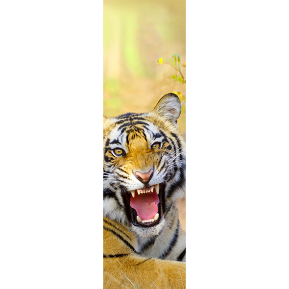 TIGER ROARING 2 - 3D Lenticular Bookmark