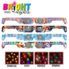 4 pair Ideal Gift Pack - 3D Christmas Glasses - 'Bright Eyes' - New for 2024