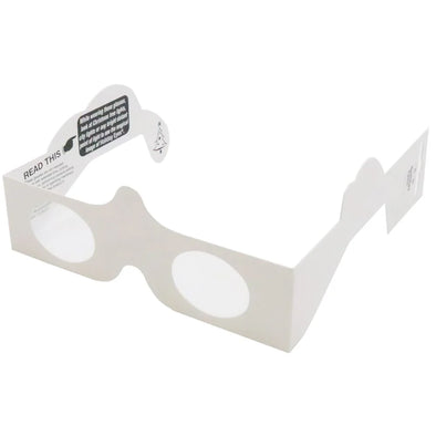 DECORATE YOUR OWN - 3D Christmas Glasses - Cardboard Unprinted White - NEW