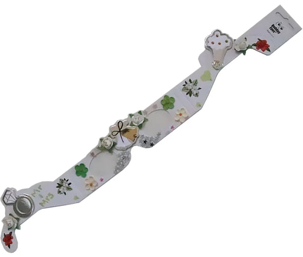 DECORATE YOUR OWN - 3D Christmas Glasses - Cardboard Unprinted White - NEW