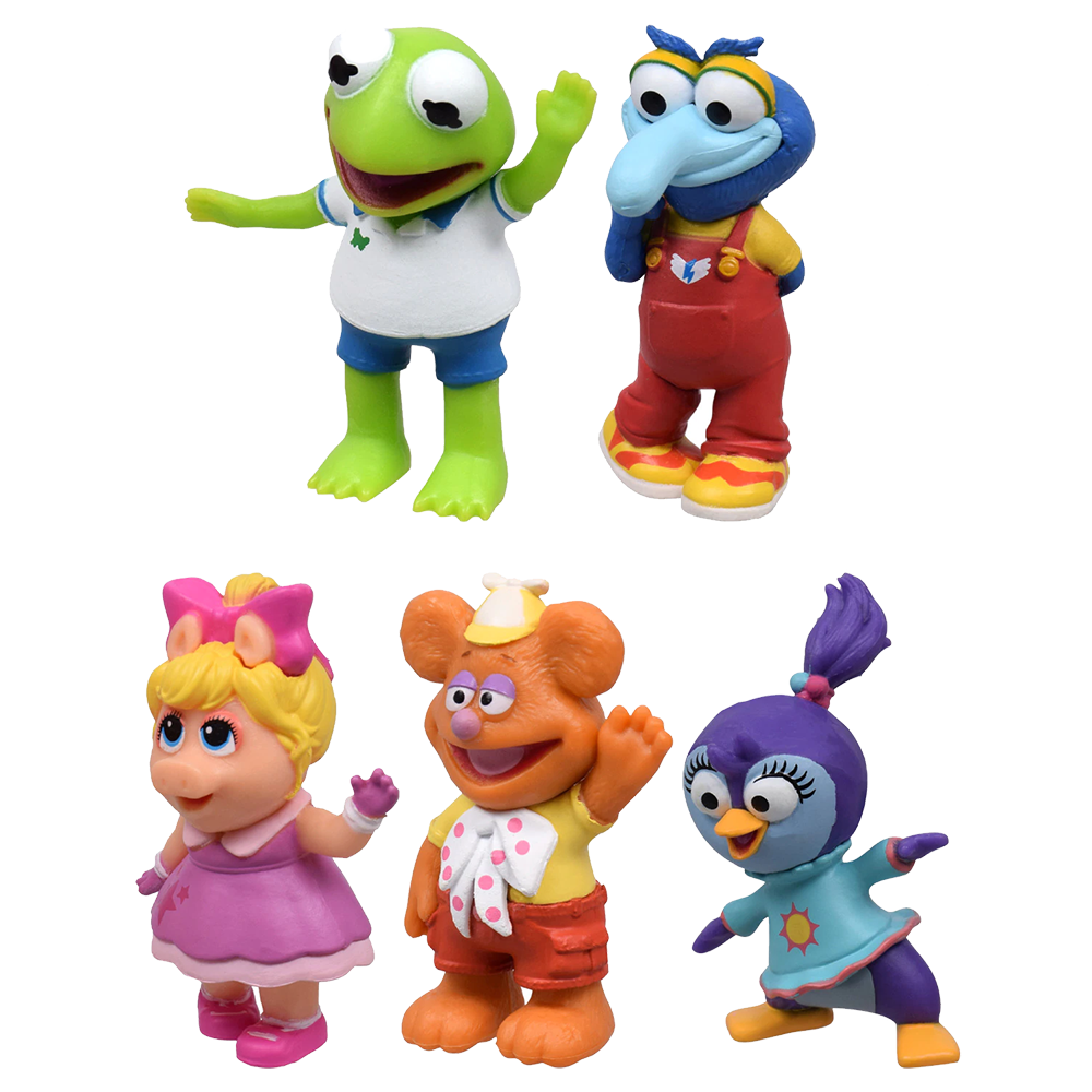 Muppet Babies Mini Figurines Kermit Piggy Fonzie Gonzo Summer Muppet Babies Mini Figurines Kermit Piggy Fonzie Gonzo Summer