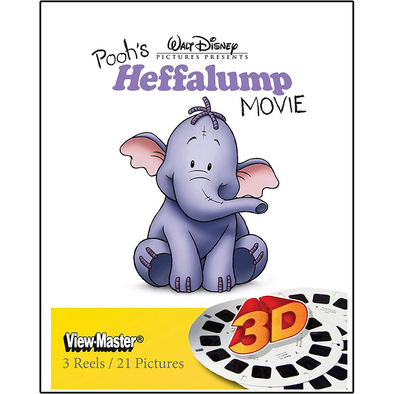 Pooh's - Heffalump Movie - View-Master 3 Reel Set - NEW - 0701