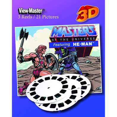 Masters of The Universe No. 2 - Featuring He-Man - View-Master 3 reel set - vintage