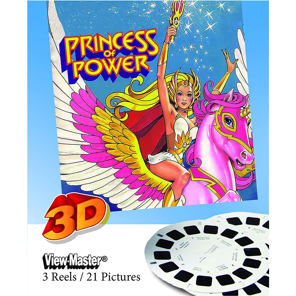 Princess of Power - View-Master 3 reel set - vintage - (1050