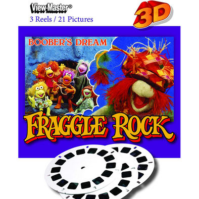 Fraggle Rock - Boober's Dream  - View-Master 3 reel set - vintage