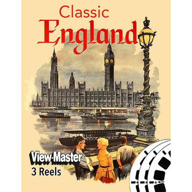 Classic England - View-Master 3 Reel Set - 1960's view - FKT