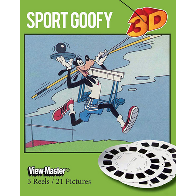 Sport Goofy - View-Master 3 reel set - vintage