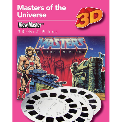 Masters of the Universe - View-Master 3 reel set - vintage