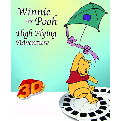 Winnie The Pooh - High Flying Adventure - View-Master 3 reel set - vintage