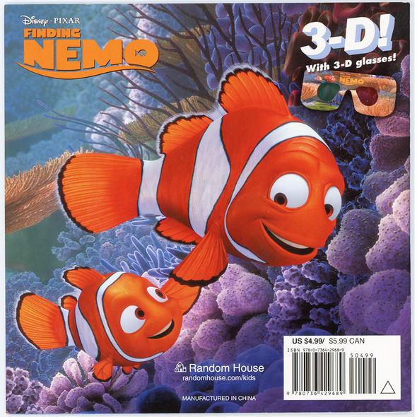 Nemo's Big Adventure - from Finding Nemo - by Wrecks - NEW - 2012