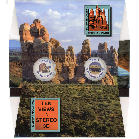 Canyonlands Utah - OH WOW Greeting Card - Mailable Viewer with 10 view cards - NEW