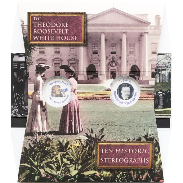 Theodore Roosevelt White House - OH WOW Greeting Card - Mailable Viewer with 10 viewer cards - NEW