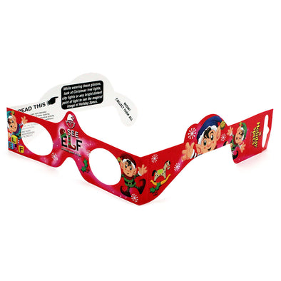 ELF - 3D Christmas Glasses - Holiday Specs® - Single Individual