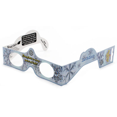 SNOWFLAKE - 3D Christmas Glasses - Holiday Specs® - Single Individual