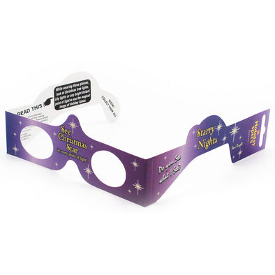 CHRISTMAS STAR - 3D Christmas Glasses - Holiday Specs® - Single Individual