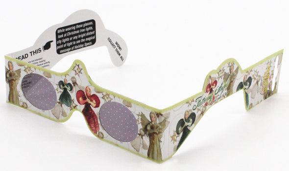 10 PAIRS - 3D Christmas Glasses - 10 Different Styles - NEW