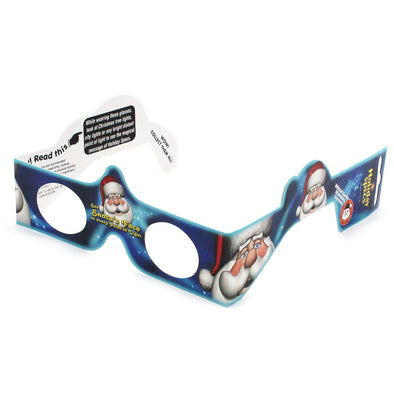 SANTA - 3D Christmas Glasses - Holiday Specs® - Single Individual