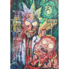 Rick & Morty Monsters - 3D & Flicker Lenticular Poster - 12x16 - NEW