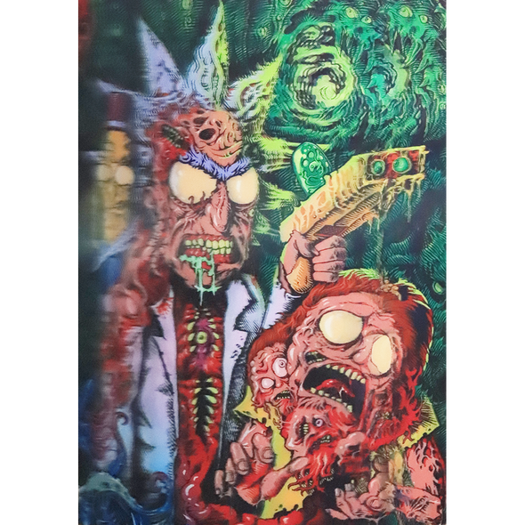 Rick & Morty Monsters - 3D & Flicker Lenticular Poster - 12x16 - NEW