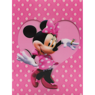 Minnie Mouse - 3D Lenticular Poster - 12x16 Print - New