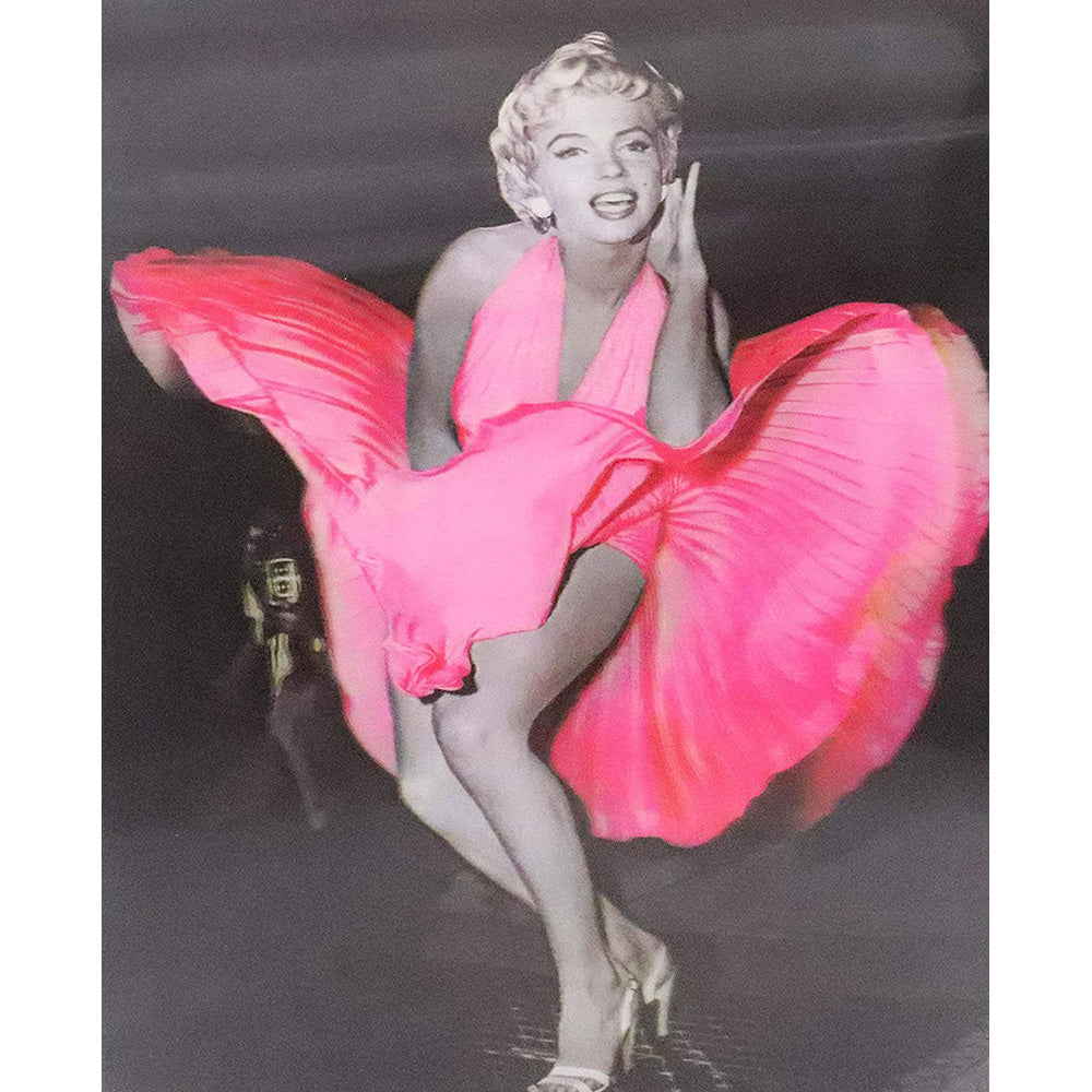 pink marilyn monroe dress costume Ladies Marilyn Monroe UK 10-12 Fancy Dress Costume 'Diamonds' Gentlemen Prefer Blondes : Amazon.co.uk: Toys & Games
