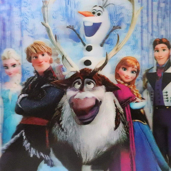 Frozen - 3D Lenticular Poster - 16 x 16 Print - New