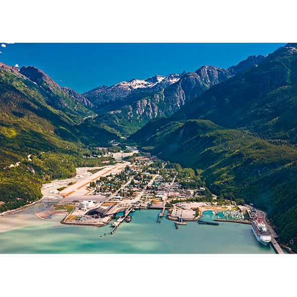 Skagway - 3D Lenticular Postcard Greeting Card