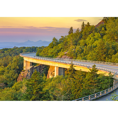 Blue Ridge Parkway - 3D Lenticular Postcard Greeting Card